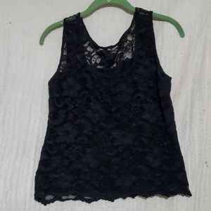 G Wheels Lace Tank Top